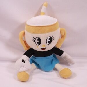Cuphead Series Ms Chalice 13" Stuffed Animal Plush Doll Delicious Last Course